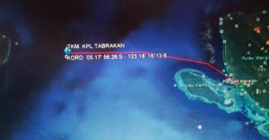 Dua Kapal Nelayan Tabrakan di Perairan Lasalimu