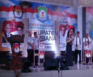 KPU Gelar Debat Publik Calon Bupati Bombana