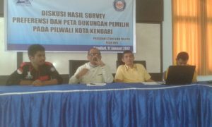 Hasil Survey Tim Fisip UHO, Derik-Suri Miliki Pendukung Loyal
