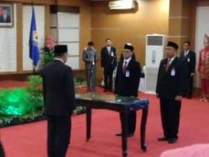 Gubernur BI Resmikan  Sertijab Kepala Perwakilan BI Sultra