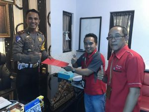 Polresta Kendari Kerjasama Dengan Telkomsel Aktifkan SMS Notofikasi Kamseltibkar