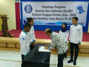 GenBI Sultra Lantik Pengurus Baru