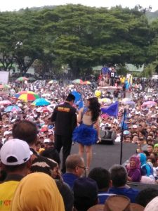 Ika D’Akademy  Meriahkan  Kampanye Akbar Paslon Nomor Urut 1