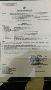 Demo Menuntut Dugaan Korupsi ADD TA 2015