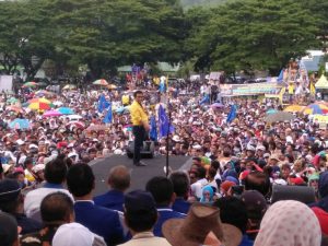 Kampanye Akbar Rasak – Haris  di Hadiri Ribuan Massa Pendukung