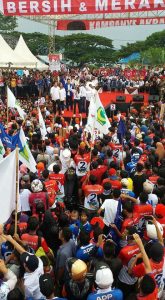 Melinda Ramaikan Kampanye Akbar ADP-SUL