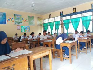 375 Siswa SMPN 9 Kendari Ikut Try Out