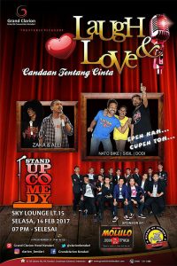 Sambut Valentine, Grand Clarion Hadirkan Stand Up Comedy