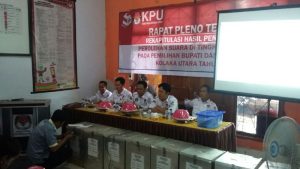 Rapat Pleno KPU Kolut Molor 6 jam