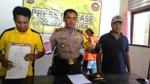Polsek Baruga Bekuk Pencuri Hotel dan Penganiaya Anak