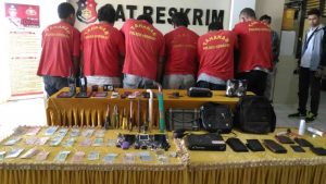 Polres Kendari Berhasil Menangkap Komplotan Perampok