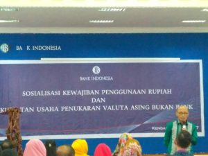 BI Sultra Sosialisasikan Kewajiban Penggunaan Rupiah