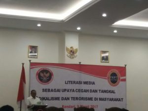 Cegah Radikalisme dan Terorisme,  BNPT Gandeng FKPT Sultra