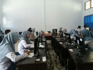 Jelang UNBK, SMKN 1 Kendari Lakukan Gladi Bersih