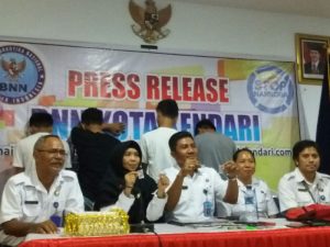 BNN Kendari Tangkap Pengguna Sabu-sabu