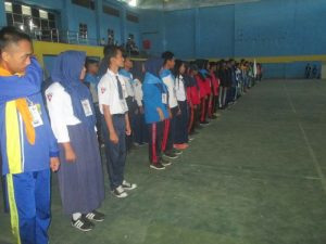 Bertujuan Tanggulangi Bencana,  KSR UHO Latih Ketangkasan PMR