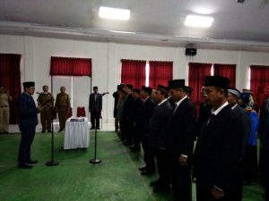 45 Kepsek SD dan SLTP Akhirnya di Lantik