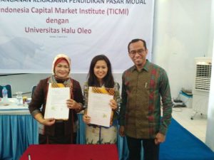 Ticmi Resmikan MoU dengan FEB UHO