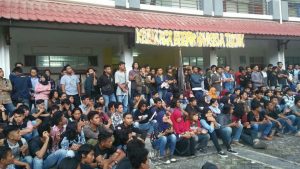 KBM Teknik UHO Tuntut Pelaku Perampokan Mahasiswa Teknik UHO Segera Ditangkap