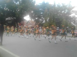 Peringati HUT Kota Kendari ke-186 Diwarnai  dengan Gerak Jalan Indah