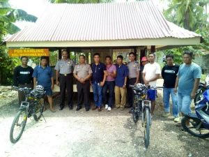 Wandoka Rawan Pertikaian Antar Pemuda,  Polsek Wangi-Wangi Bangun Poskamling