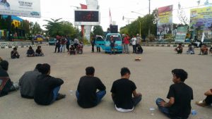 Puluhan Mahasiswa Tuntut Kesejahteraan Para Buruh, Di Hari Buruh Internasional