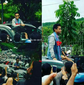 Ikuti Agenda Fildan DA 4 Pulang Kampung, Ratusan Ribu Pendukung Fildan Padati Jalan