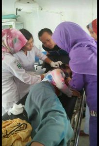 Konvoi Lulusan, Pelajar di Koltim Jadi Korban