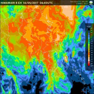 BMKG : Hujan Bakal Terus Guyur Kendari 3 Hari ke Depan