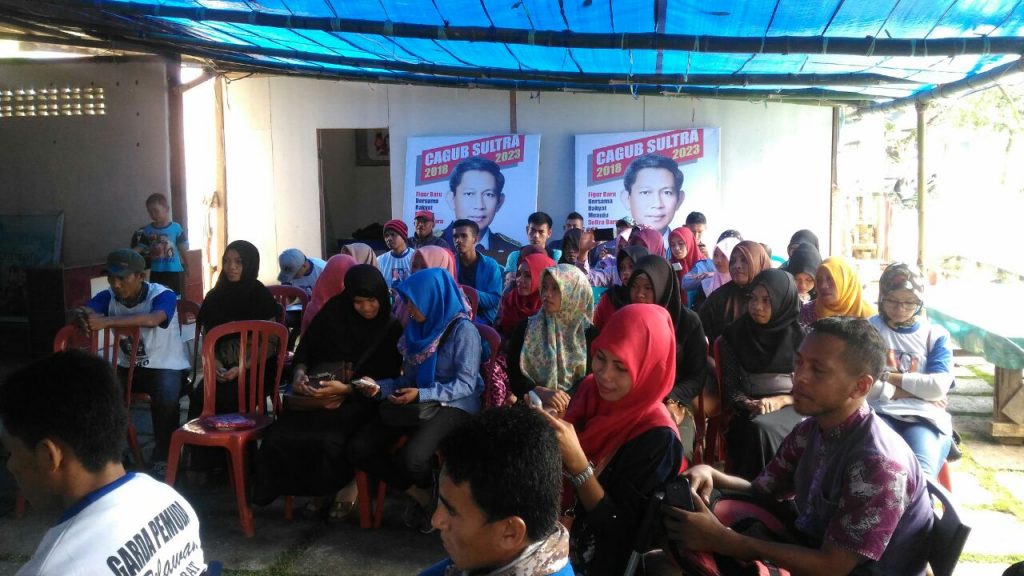 Ratusan Pemuda Muna Menjadi atik Sang Jendral Bintang Dua