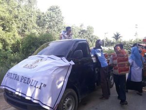Baznas Sultra Salurkan Bantuan Korban Banjir