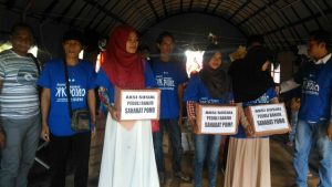 Peduli Banjir, Sahabat Pomo Gelar Aksi Sosial
