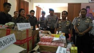 Satgas Pangan Polda Sultra Amankan Produk Ilegal Yang Beredar di Pasaran