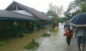 Setiap Hujan, Sekolah Ummushabri Terendam Banjir