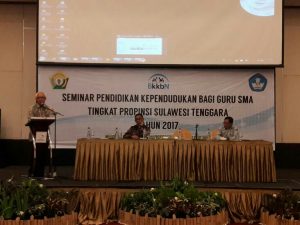 BKKBN Sosialisasi Wawasan Kependudukan berbasis SMA Se-Sultra