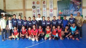 SMP Negeri 14 Kendari dan Pondok Modern Gontor Tujuh Gelar Futsal Persahabatan