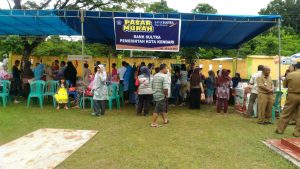 Pasar Murah, Pemkot Bagikan 200 Kupon Untuk Warga Kurang Mampu