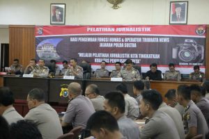 Polda Sultra Gelar Pelatihan Jurnalistik Demi Tingkatkan Tribrata News