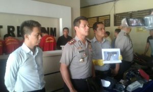Polres Kendari Bekuk Pelaku Pencurian Senjata Api Milik Anggota Brimob Sultra