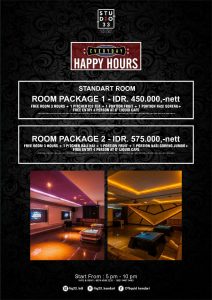 Nikmati Karaokean Dengan Promo Everyday Happy Hours di Studio 33 Grand Clarion Kendari