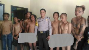 12 Anak Punk Digelandang Polsek Mandonga, Dua Diantaranya Perempuan