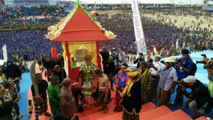 Lima Atraksi Pesona Aspal Hitam di Festival Budaya Kota Tua Buton