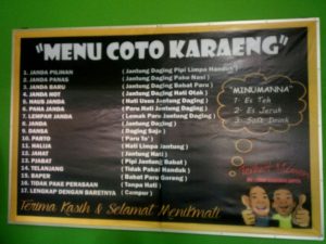 Coto Karaeng Kendari Sediakan Menu “Janda” Pilihan Siap Dinikmati