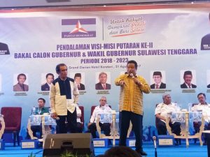 Rusman Emba Siap Kembangkan Pendidikan Dan Infrastruktur Sultra