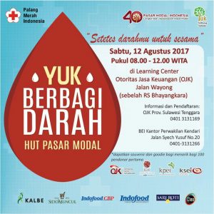 Ayo! Donor Darah Dapat Souvenir dan Goodie Bag