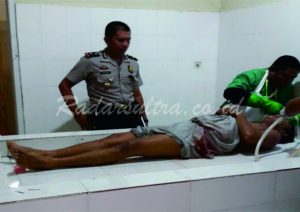 Perkelahian Dua Kelompok Bermotor, Seorang Security Merenggang Nyawa