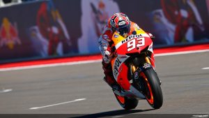 Hasil MotoGP Aragon 2017 : Marc Marquez Tampil Tercepat, Dovizioso Makin Tertinggal