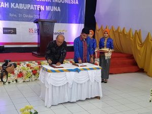 BI Sultra Resmikan Pengoperasian Kas Titipan di Raha