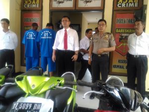 Dua Sindikat Curanmor dan 13 Motor Curian Berhasil Diamankan