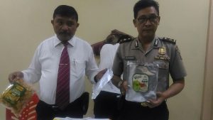 Polda Sultra Ungkap Kasus Penyelundupan Shabu Dalam Kemasan Snack Kripik